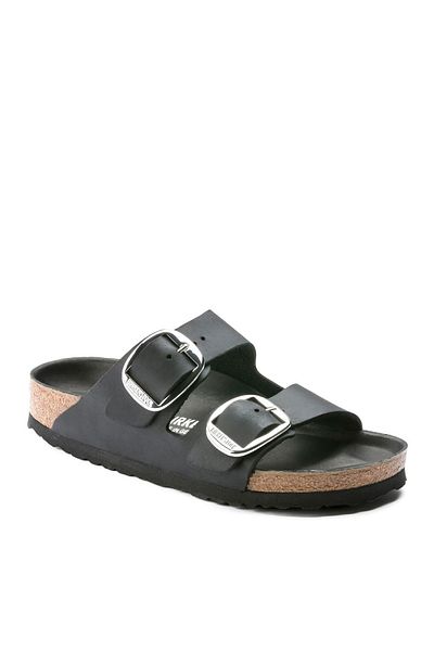 Birkenstock Arizona Big Buckle Fl Μαύρες παντόφλες Unisex 1011075-20026