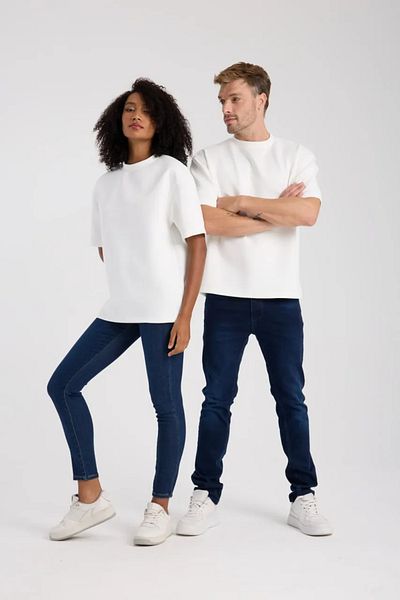 İLKCET MODA Μπλουζάκι Unisex από ύφασμα κατάδυσης υψηλής ποιότητας