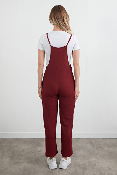 Fulla Moda Crepe Fabric Rope Strap Jumpsuit