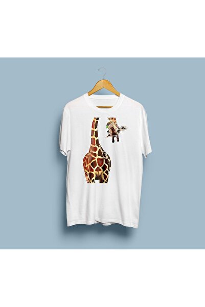eioswear Design girafe - Unisex supradimensionat tricou