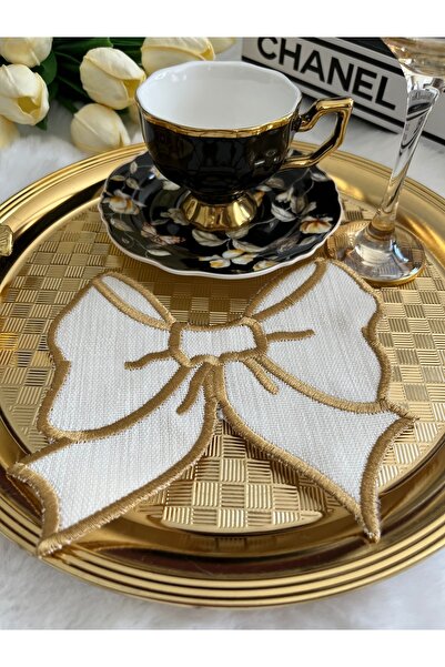 KUMSAL ÇEYİZ Fiyonk Sunumluk Peçete,Kokteyl Peçete,Kahve Yanı Sunum Peçetesi,...