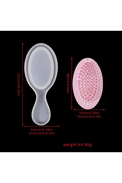 ElHobi Ellipse Epoxy Comb Mold Set - Hobby Silicone Mold - Code:1209