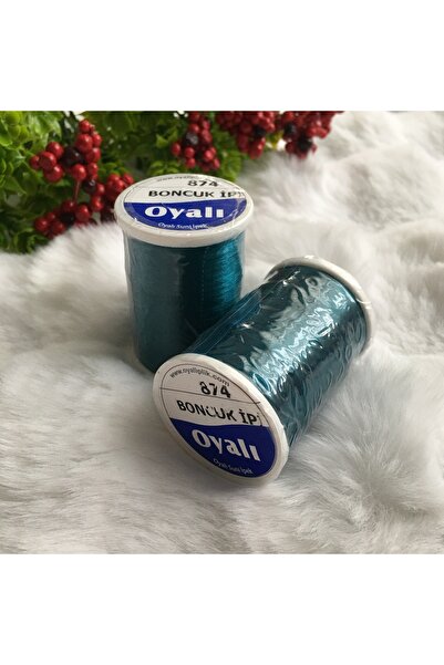 OYALI Oyalı Boncuk Sarma İpi Petrol parlak 50gr