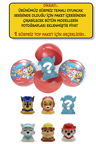 TOYFEST Paw Patrol Mashems 5 CM Figür Sürpriz Paket - 1 ADET