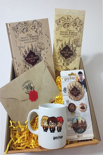 Alanç New Year, Special Day Gift Set Mug, Notebook, Map, Letter, Badge Set-Can Modify Model