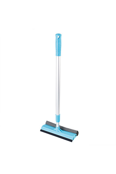 LEEPEE فرشاة غسيل رغوة ممسحة زجاج السيارة الأمامية 2 في 1 باللون الأزرق، ممسح...