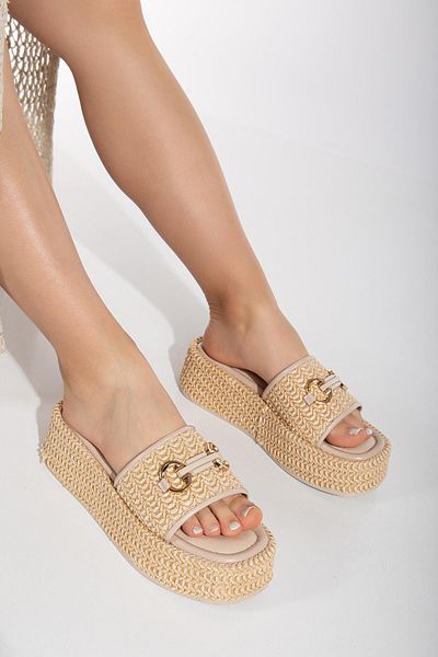 SUİNS SHOES Γυναικείες πέτρινες αγκράφες Suins Berny