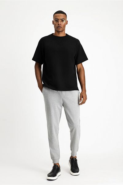 Kiğılı Crew Neck Oversize Cotton T-Shirt