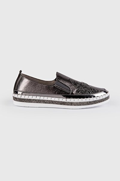 SUİNS SHOES Suins İlaria Kadın Taşlı Spor Ayakkabı Lastikli Sneaker Günlük