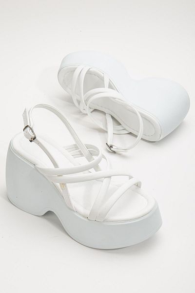 SUİNS SHOES Suins Elenor Women's Wedge Sole Strappy Sandals