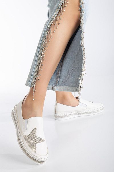 SUİNS SHOES Suins İlaria Pantofi sport Stoned pentru damă, pantofi elastic, casual