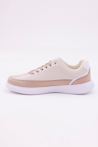xson Digital Printing Men's Beige-White Men's Casual Sports Shoes