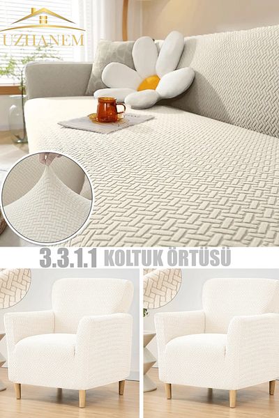 uzhanem 3.3.1.1 Model Jacquard Husă pentru scaun și Husă pentru canapea