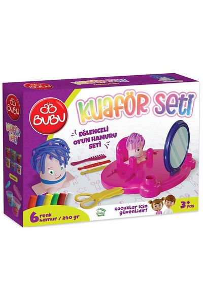 Bubu Play Dough Set Hairdresser (L)