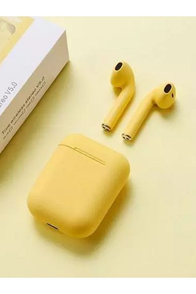 MACON inPods 12 Twin Bluetooth Headset - Yellow