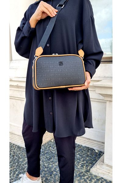 Just Polo JP Geantă de umăr și crossbody cu 5 compartimente pentru femei Just Polo originală