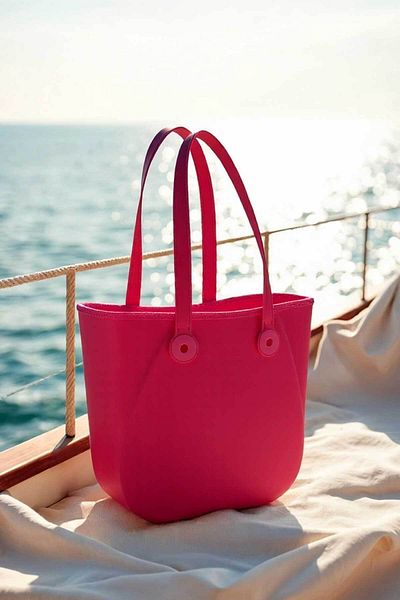 QUTU Τσάντα S-bag Silicone Look Sleeve Bag - Πολλαπλών χρήσεων - Αδιάβροχη