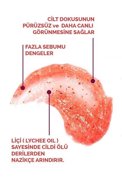 NEDOX Liçi (LYCHEE OİL) Besleyici, Arındırıcı Ve Nemlendirici El & Vücut Peelingi 250 ml