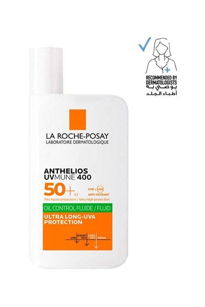 Anthelios Uvmune 400 Oil Control Invisible Fluid Sunscreen Spf 50 50ml.