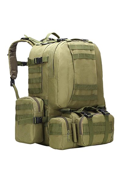Generic Multi-Functional Sports Hiking Backpack Green