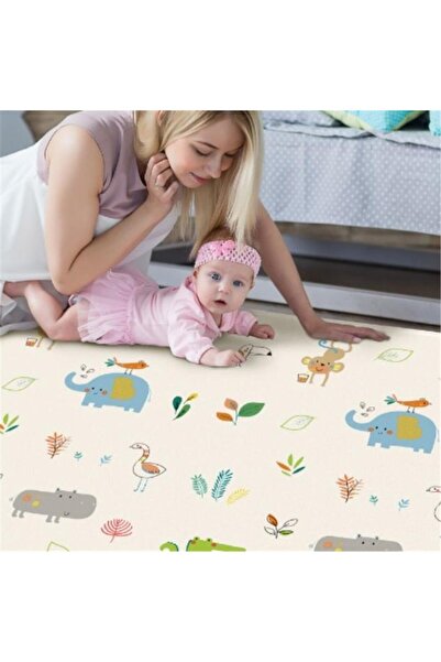 Unigo Dwinguler Jungle Friends Bebek Oyun Matı ve Halısı