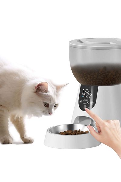 KidLe Automatic Food Feeder and Waterer Set Cat Feeder