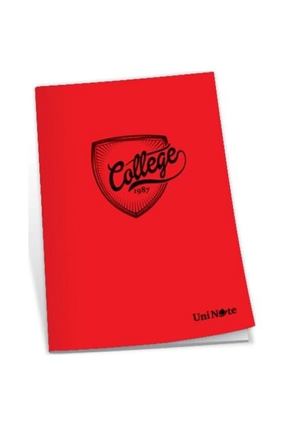 3 Çınar A4 Checkered 40 Sheets Notebook with PVC Cover