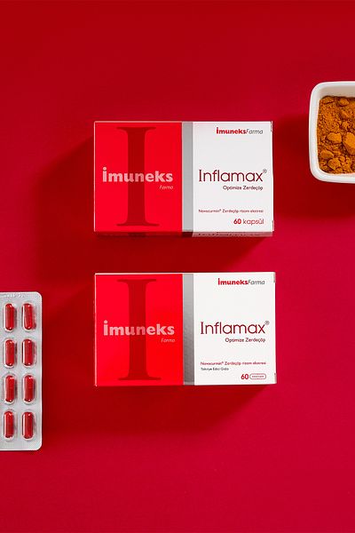 Imuneks Inflamax Optimize Turmeric Garbage Supplement 60 Capsules