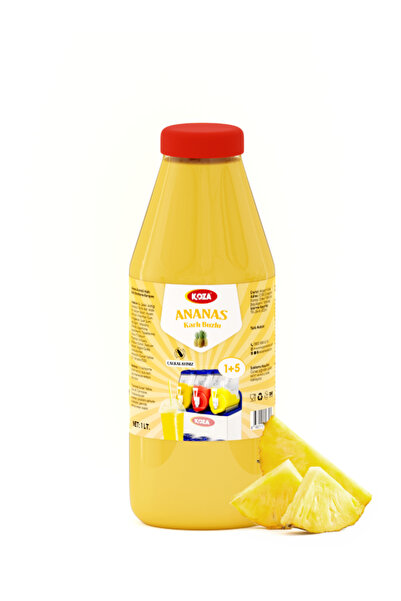 Koza Ananas Aromalı Karlı Buzlu Konsantre Karışımı