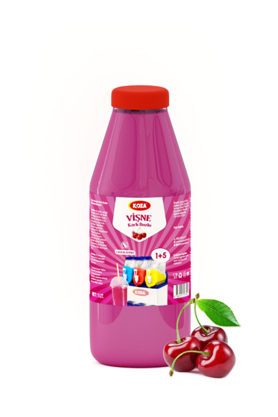 Koza Vişne Aromalı Karlı Buzlu Konsantre Karışımı