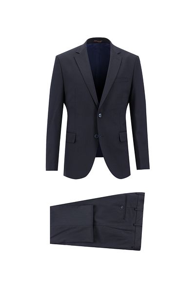 Abdullah Kiğılı Wool Classic Striped Suit