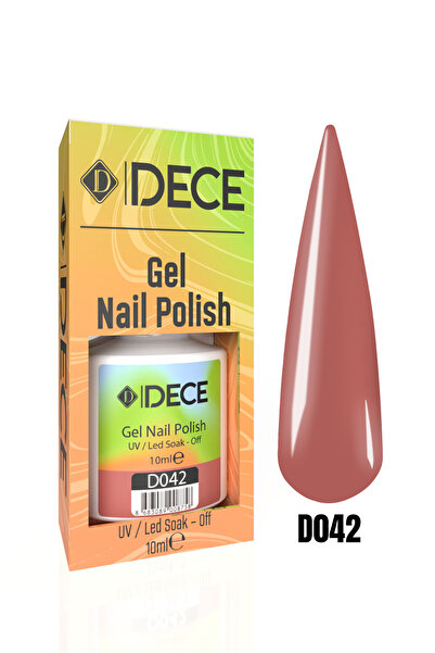 d dece Kalıcı Oje D042 (KOYU NUDE) 10ml