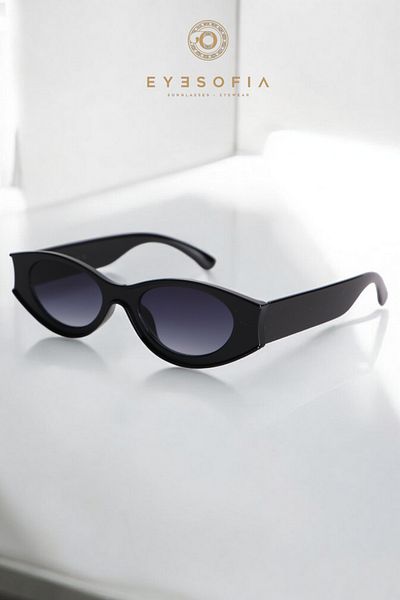 Eyesofia Amora Unisex Black New Season Popular Sunglasses