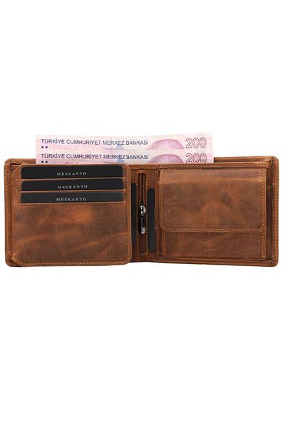 Meskanto Genuine Leather Men's Wallet