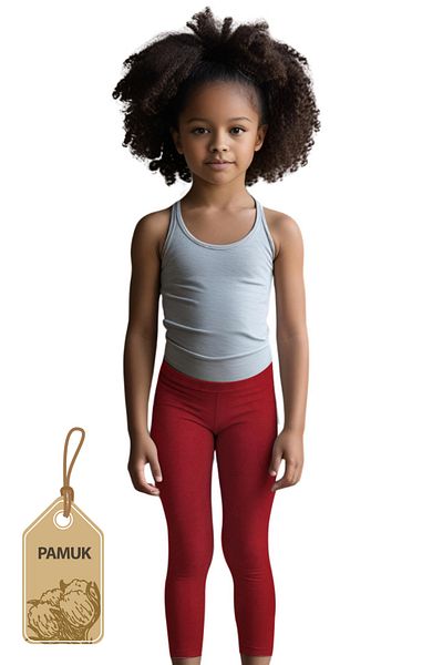 TWOO KİDS Summer Comfortable Girl's Lycra Long Leggings