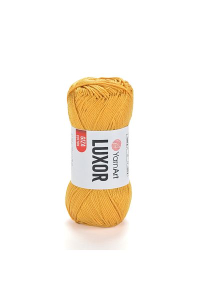Yarnart Luxor - Χειροποίητο Πλεκτό Σχοινί Μουστάρδα-1227