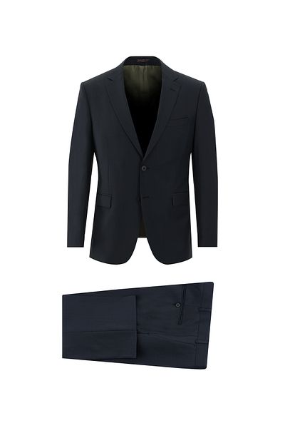 Abdullah Kiğılı Slim Fit Wool Classic Suit