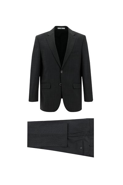 Abdullah Kiğılı Classic Patterned Wool Suit