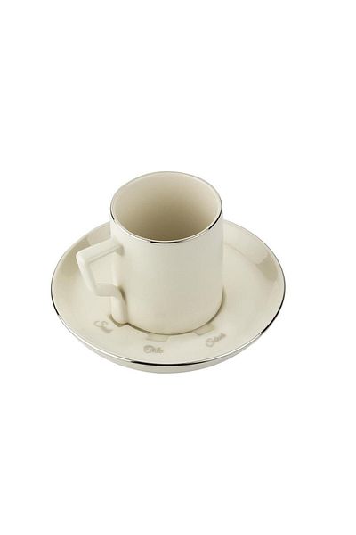OLİKA Mira 12 Piece Cup Set Silver
