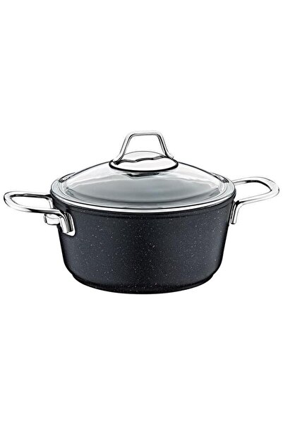 OLİKA Siyah Inci 20 Cm Derin Tencere