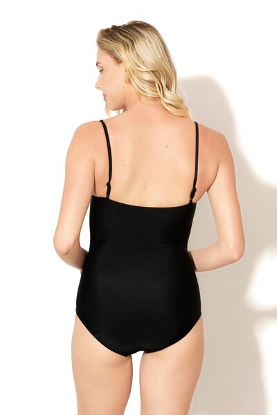 C&City Strapless Covered Swimsuit 7470 Pink/black