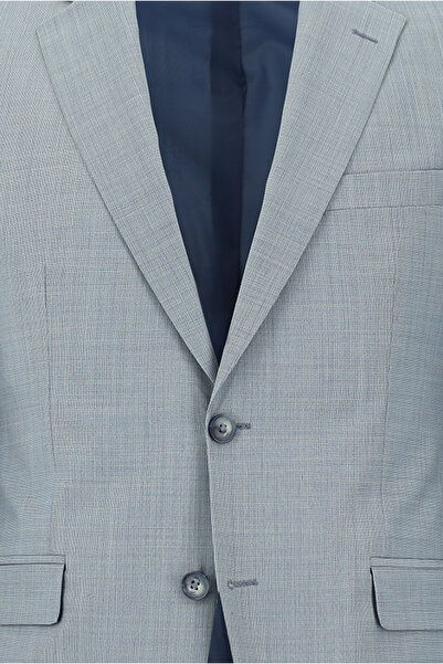 Abdullah Kiğılı Slim Fit Dar Kesim Yünlü Klasik Takım Elbise