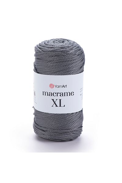 Yarnart Macrame Xl - Μακραμέ Χέρι Πλεκτό Νήμα Γκρι-159
