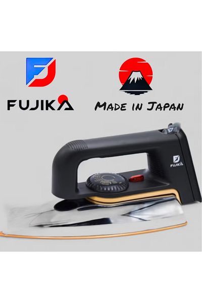 Fujika Fujika DL21SKSY Dry Iron | 1200 Watts, Ceramic Soleplate, Thermostatic Control - 3-Year Warranty, Made in Japan