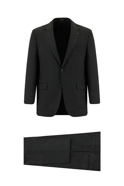 Abdullah Kiğılı Classic Patterned Wool Suit