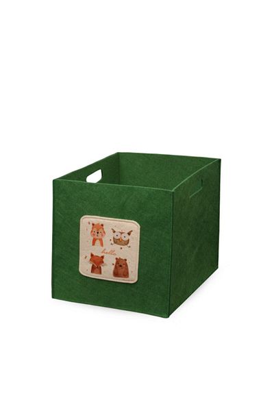 HOMİNG Multi-Purpose Felt Organizer Toy Basket // 30X30X30 cm Hmy-6254
