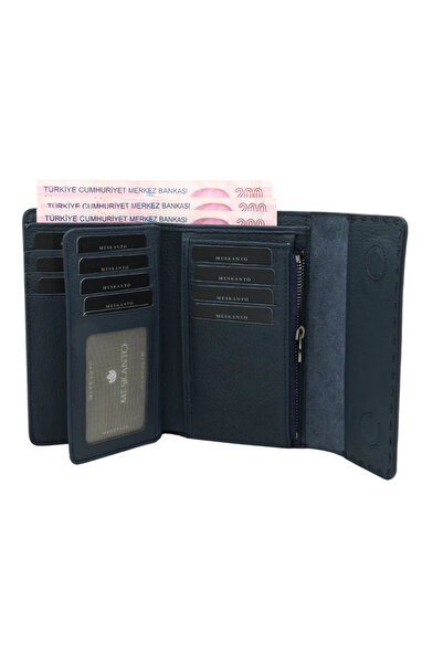 Meskanto Міні-гаманець Clarice з натуральної шкіри для жінок