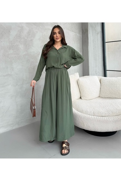 MitraMina Double Viscose Bottom Top Set