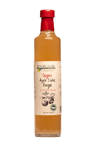 BEYORGANİK خل التفاح العضوي 500 مل