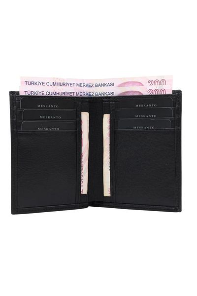 Meskanto Wolf Genuine Leather Wallet and Card Holder